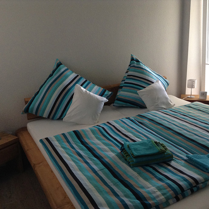 Untergeschoss Schlafzimmer 1 Bett